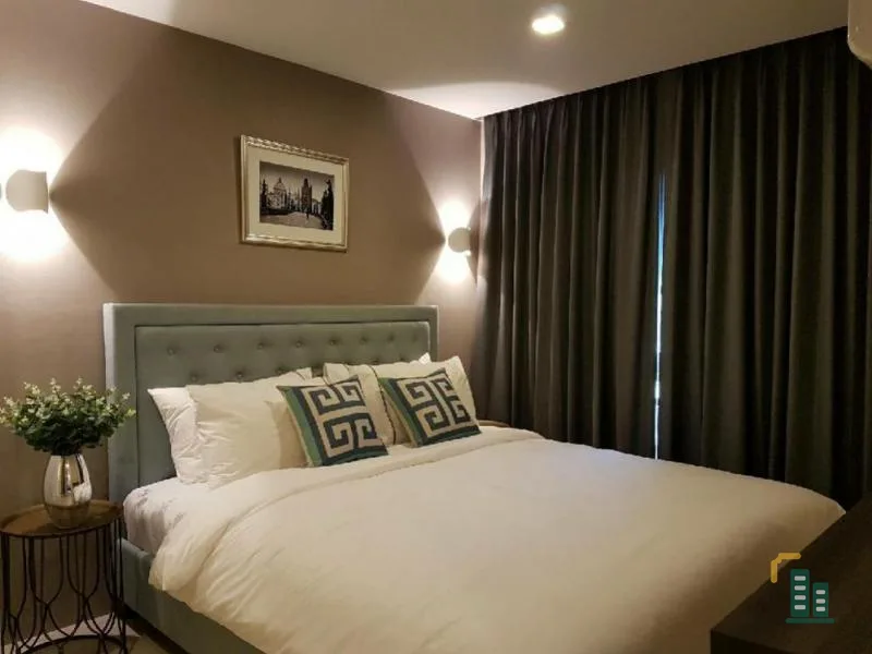 Condo for rent, Metro Luxe Rama 4, 6th floor, fully furnished, pool view, fully furnished room