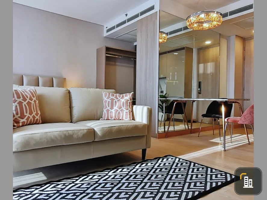 Sell, rent!! Condo Siamese Exclusive Queens, beautifully decorated, ready to move in, fully furnished, can carry the bag and move in!!