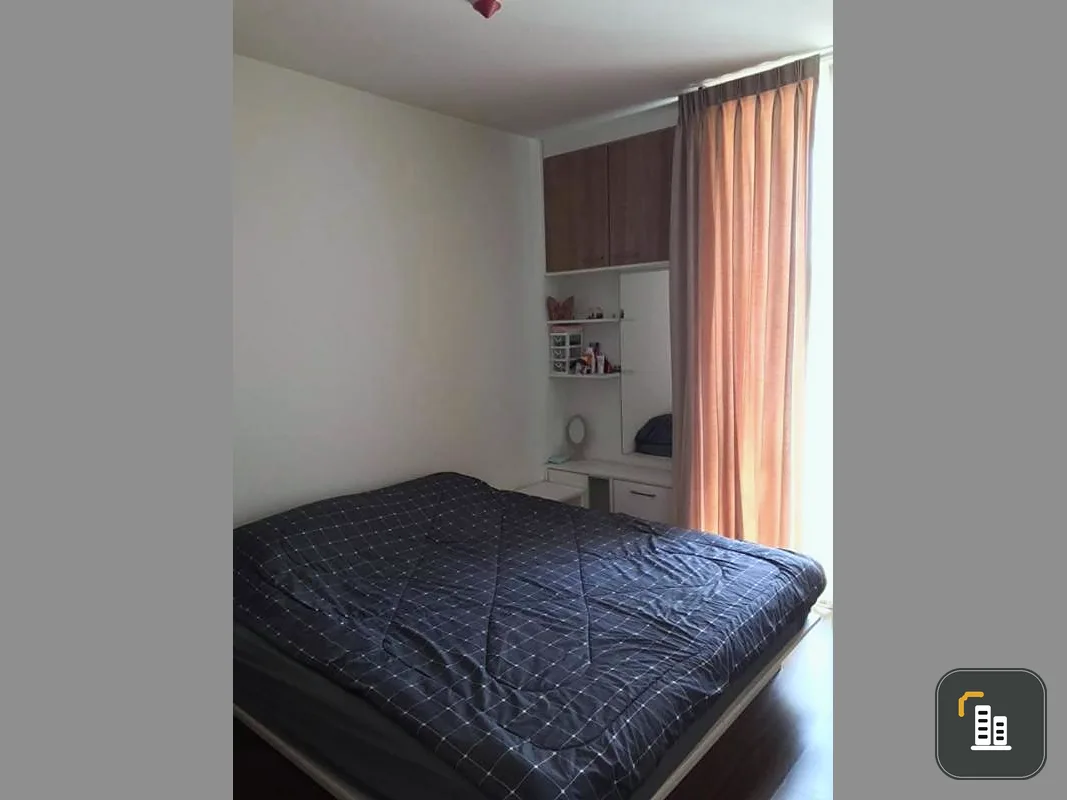 Condo for sale, The Iris Rama 9-Srinakarin, 1 bedroom, 1 bath, fully furnished room, ready to move in, very cheap, hurry