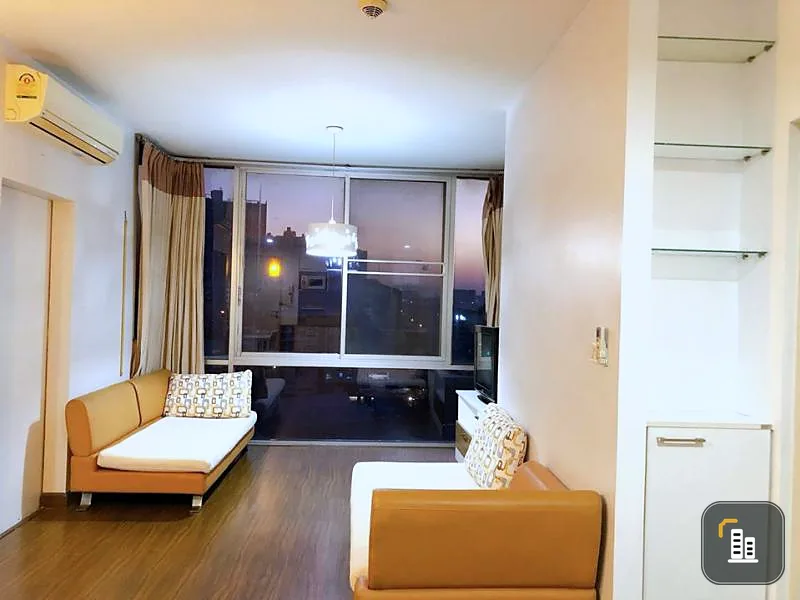 Condo for sale, The Iris Rama 9-Srinakarin, 1 bedroom, 1 bath, beautiful room, fully furnished, cheap, book now