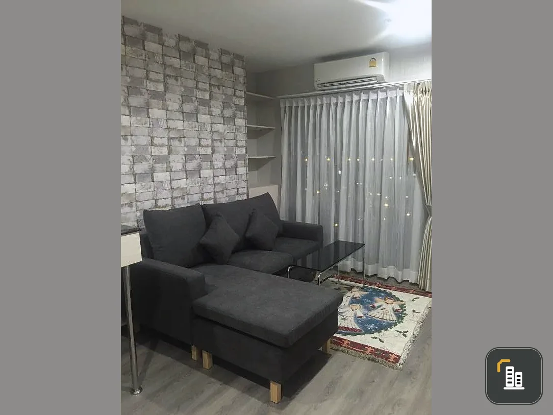 Condo for rent, Rich Park Triple Station, high floor, beautiful view, corner room, fully furnished.