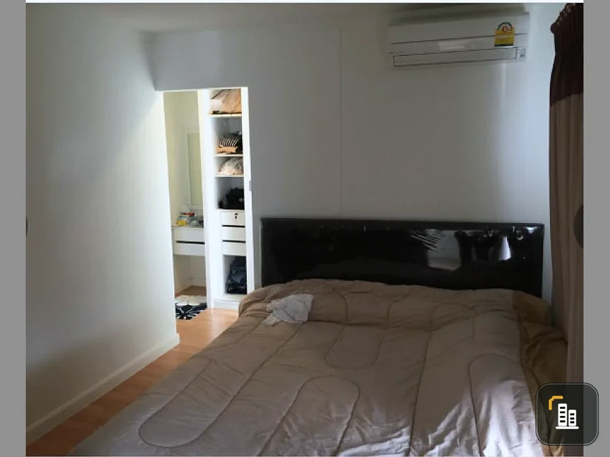 Condo for sale Lumpini Ville Phatthanakan-Phetchaburi, 2 bedrooms, 2 bathrooms, beautiful room, fully furnished, ready to move in.