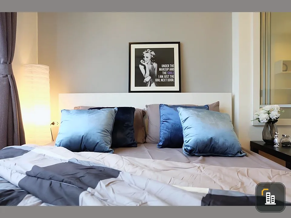 Condo for sale / rent Lumpini Ville On Nut-Pattanakarn, 1 bedroom, 1 bath, built-in room, fully furnished, cheap
