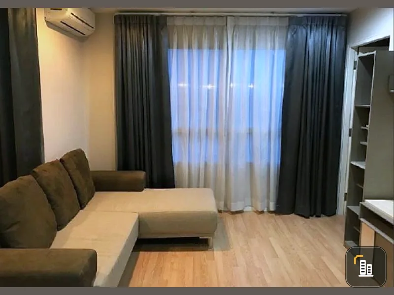 Condo for rent Lumpini Ville On Nut-Phatthanakan 2 bedrooms, 2 bathrooms, built-in room, fully furnished, ready to move in, book now