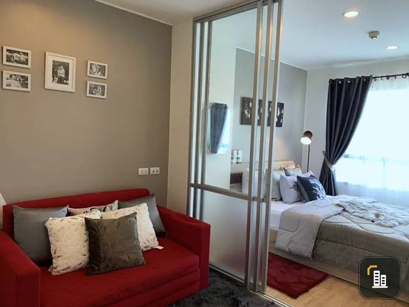 Urgent sale, Condo Lumpini Ville On Nut - Phatthanakan, very beautiful room, complete furniture, good location, convenient transportation, book now