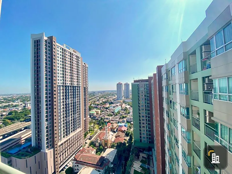 Sale Lumpini Place Srinakarin-Huamark Station, size 27 sq m, near Airport Link Miss and regret