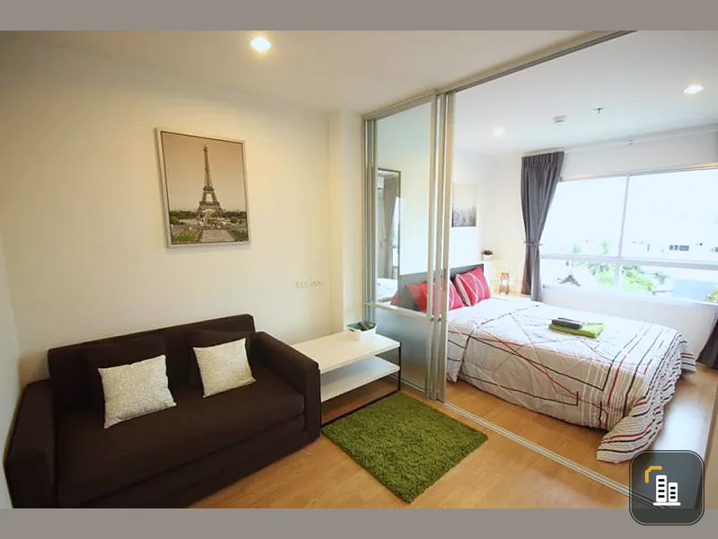 For rent, LPN Place Srinakarin-Huamark Station, beautiful room, fully furnished, this price can not be found.