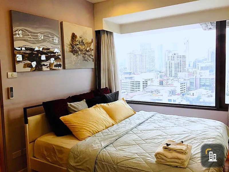 Condo for rent, Amanta Lumpini, fully furnished room, fully furnished, 1 bedroom, ready to move in, do not miss it.