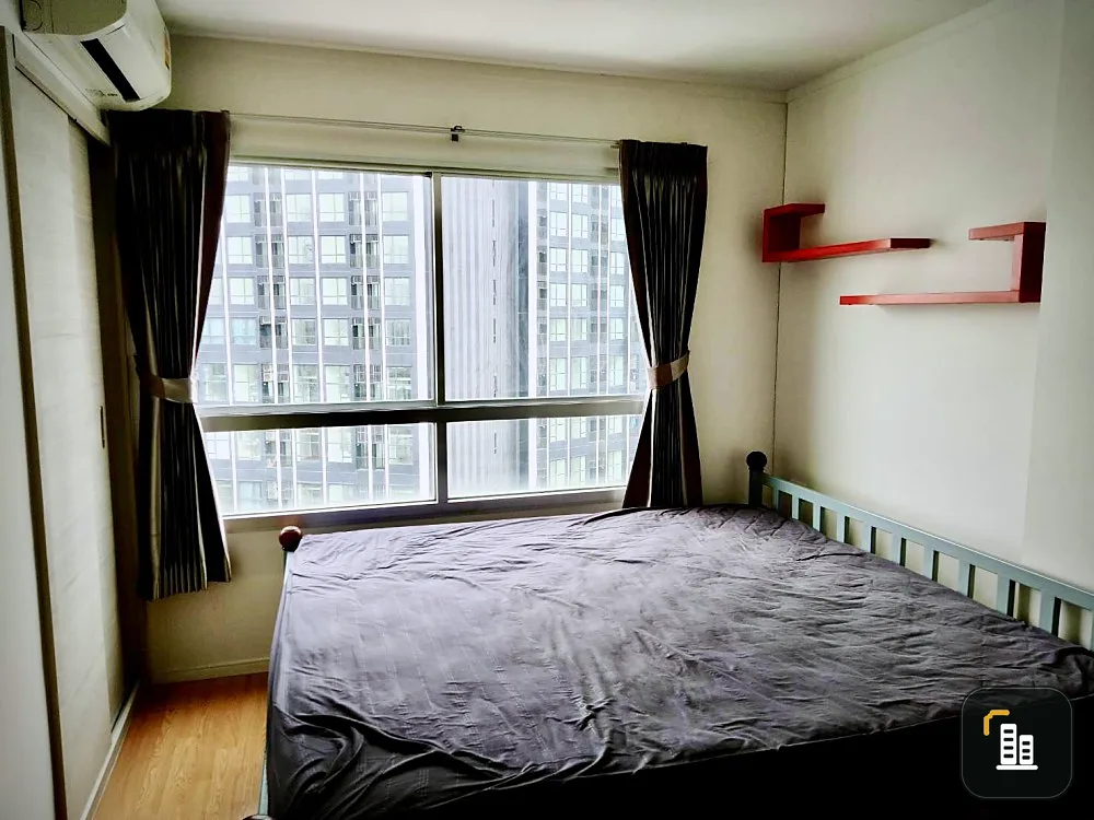 Urgent for rent !! Condo Lumpini Place Srinakarin - Huamark Station, top floor, beautiful view, good location, convenient transportation, don't miss !!