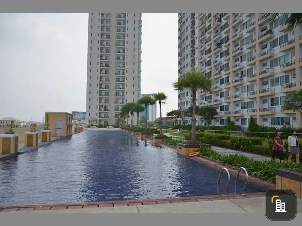 Condo for sale Supalai Park Srinakarin, next to Srinakarin Road, convenient transportation, ready to move in.
