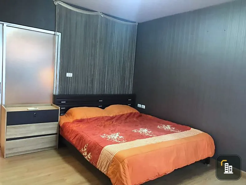 Condo for rent, Supalai Park Srinakarin, beautiful room, high floor, very good view, fully furnished, close to the department store, near the expressw
