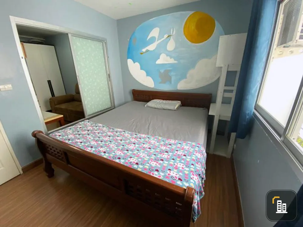 Condo for rent, The Seasons Srinakarin, beautiful room, fully furnished, high floor, hurry!