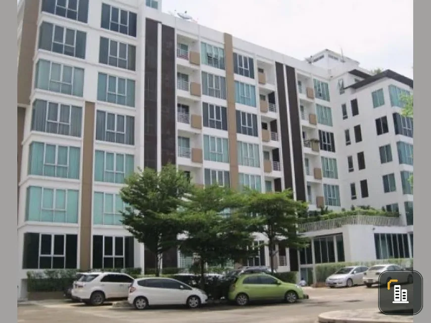 Quick sale! Condo The Spirit Condominium Srinakarin, corner room, 6th floor, swimming pool view, ready to move in !!