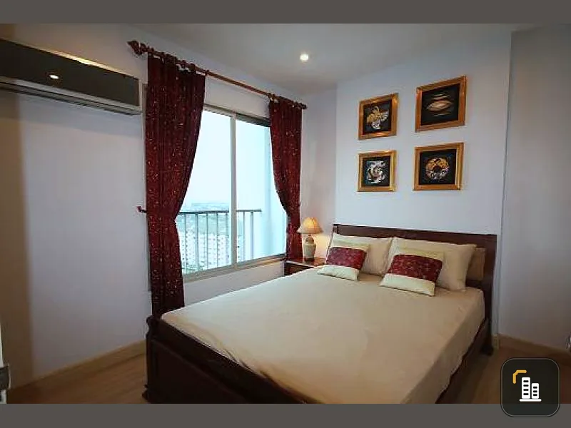 Urgent sale, The Parkland Srinakarin Condo, beautiful room, fully furnished, very good view, good location, close to the expressway, close to the mall