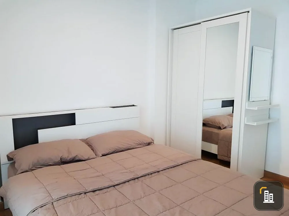 Condo for rent and sale, Aspire Srinakarin, beautiful room, fully furnished, convenient for every trip, the sun does not miss it
