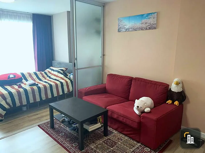- Sale D Condo On Nut - Rama 9 Near the airport link, fully furnished, ready to move in, beautiful price