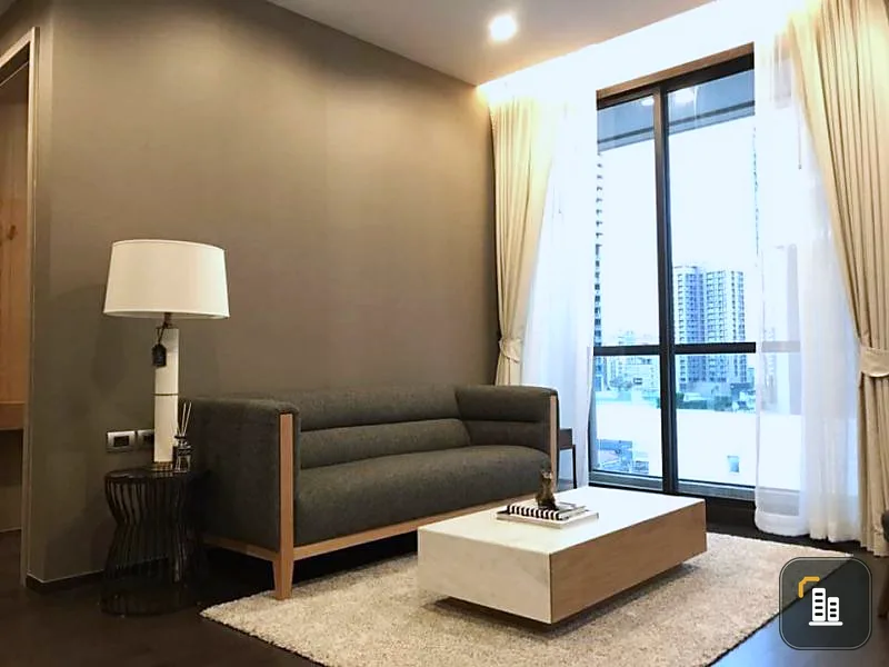 Rent-39 by sansiri, big room, beautiful decoration, fully furnished, but ready to move comfortably.