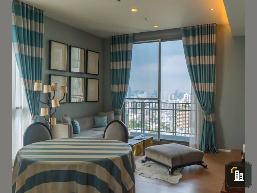 Condo for rent / sale Quattro by Sansiri, large room, fully furnished, high floor, clear view