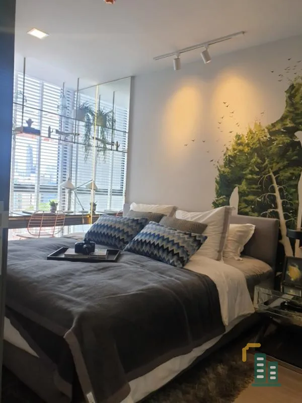 Condo for rent, Quintara Treehaus Sukhumvit 42, beautiful room, beautiful decoration, style, do not miss