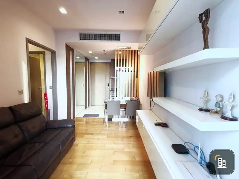 Urgent sale, Keane by Sansiri condo, high floor, beautiful decoration, fully furnished, separate bedroom, can't miss.