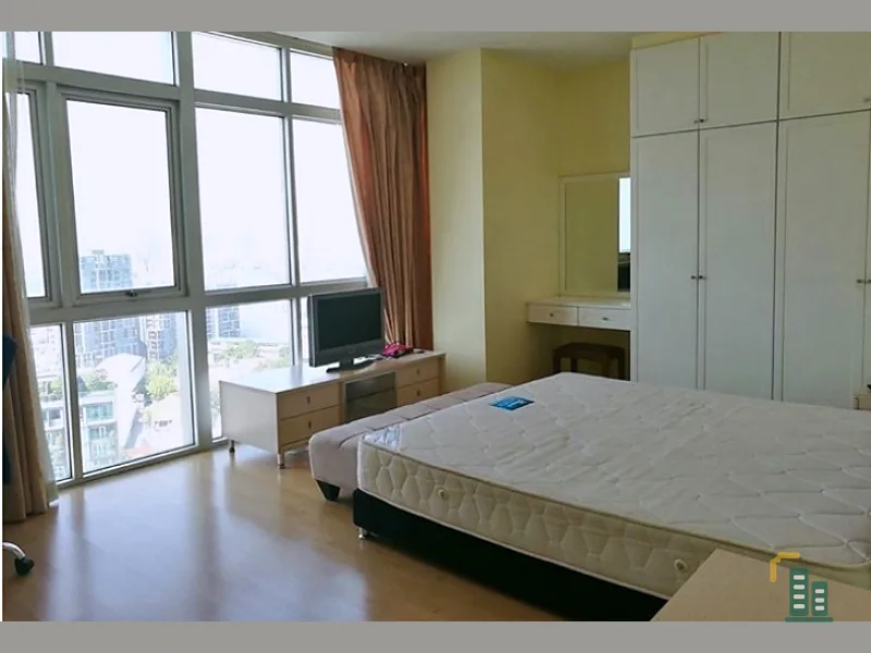 Condo for rent, Nusasiri Grand, decorated with electrical appliances and furniture, beautiful view, good location, book now