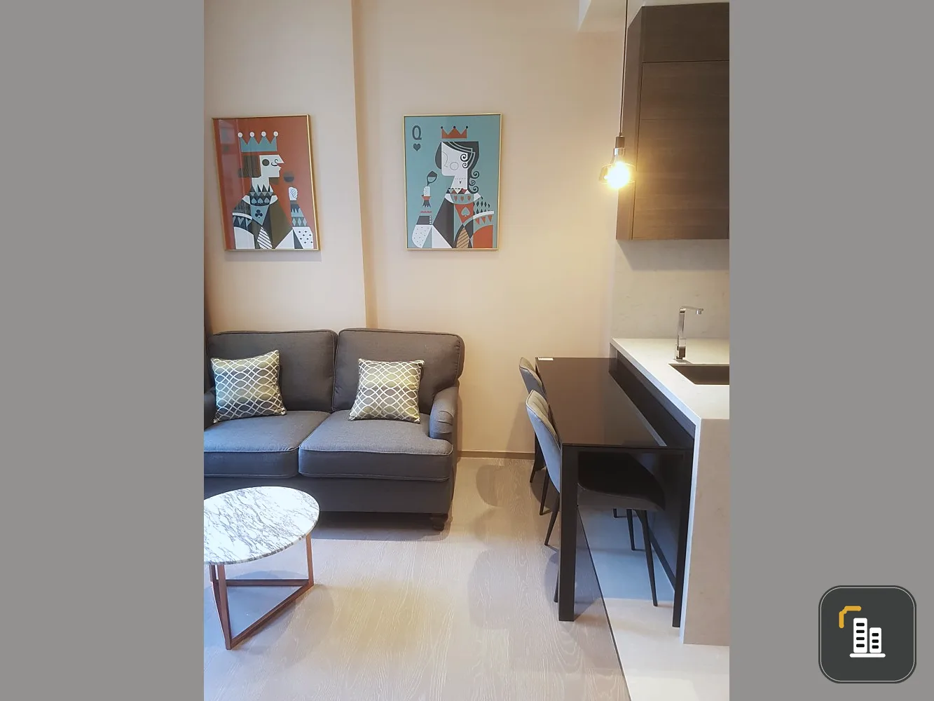 Condo for rent, The ESSE Asoke, opposite the Grammy building, ready to move in, very good location, book now!!