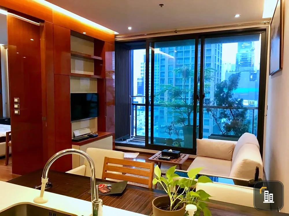 Sale/Rent Condo The Address Sukhumvit 28, beautiful view, beautiful decoration, wide balcony, suitable for living or investing.
