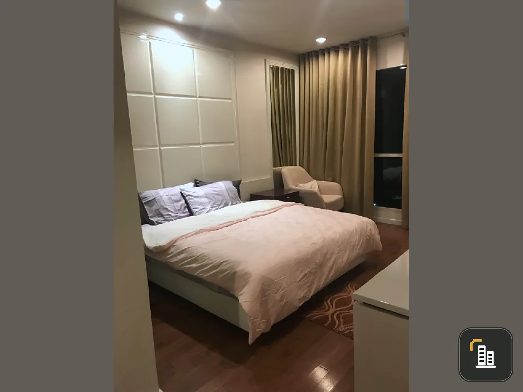 Condo for rent, The Address Sukhumvit 28, large room, high floor, beautiful view, fully furnished. Missed it and wait a long time again.
