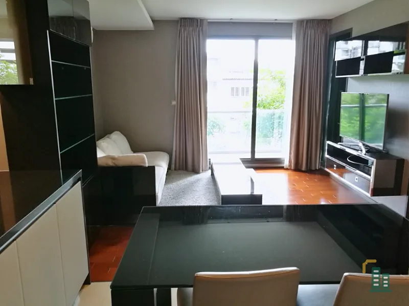 Rent Condo The Address Sukhumvit 61, a beautiful room, luxuriously decorated, the largest in a 1 bed type.
