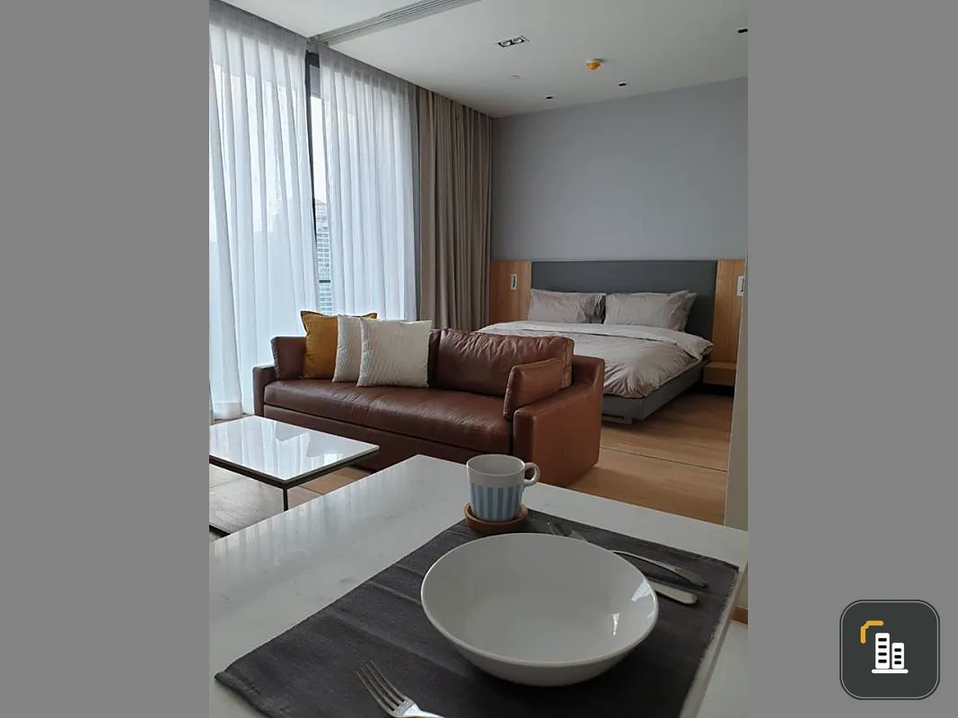 Condo for rent, BEATNIQ Sukhumvit 32, 22nd floor, beautiful decoration, fully furnished, room partition, ready to move in Don't miss it.