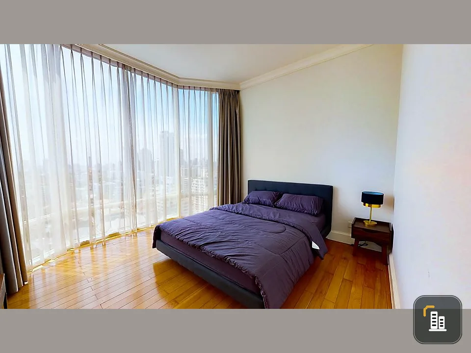 For rent, Royce Private Residences, area 111 sq m, wide balcony, good view, near bts, fully furnished.