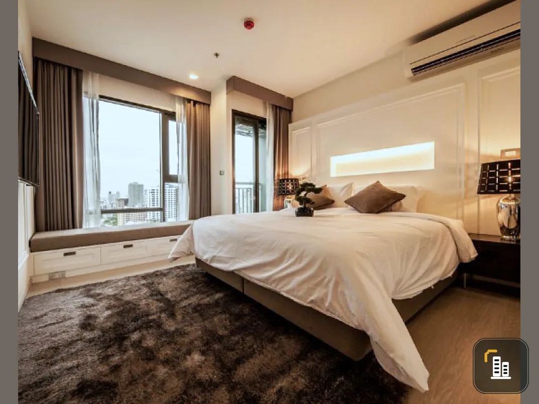 Sell / rent Rhythm Sukhumvit 36 - 38 23rd floor, luxurious decoration, very beautiful.