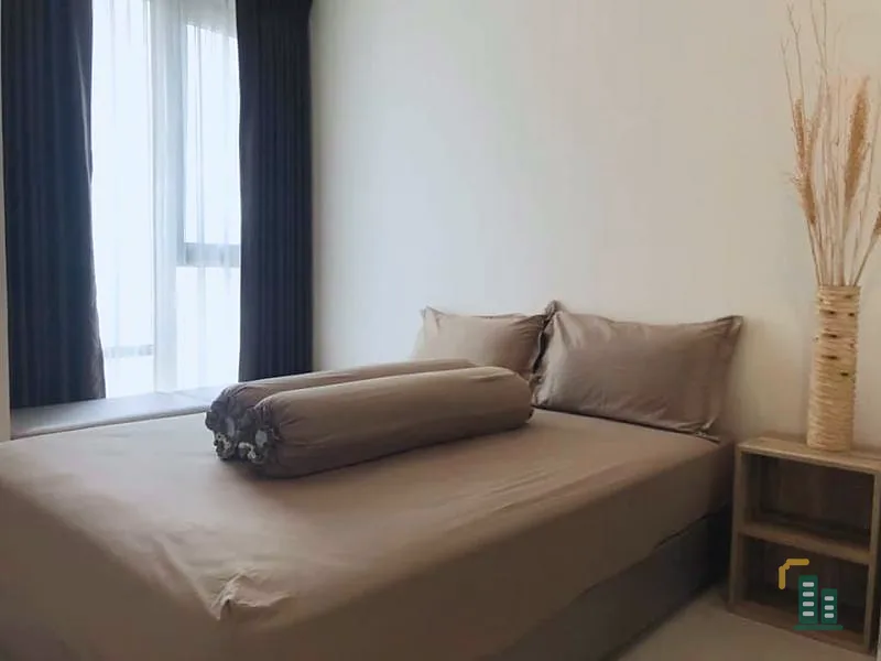 Condo for rent / sale at Rhythm Sukhumvit 42, big room, beautiful, not uncomfortable, beautiful view, lots of furniture, golden location, close to BTS, next to the mall.