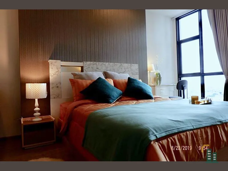 Condo for rent at Rhythm Ekkamai, high floor, beautiful view, fully furnished, ready to move in, book now