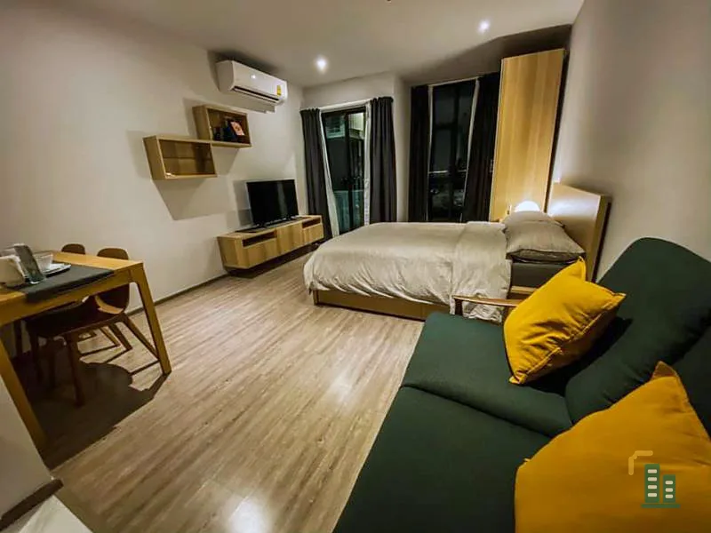 Condo for rent at Rhythm Ekkamai. Beautifully decorated room, fully furnished, ready to move in, do not miss.