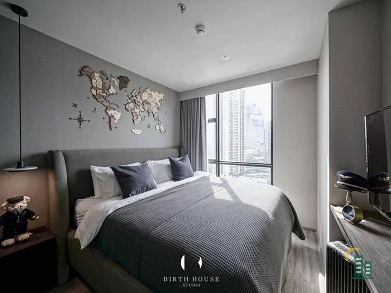 Sell / rent urgently !! Rhythm Ekkamai condo, 1 bedroom, beautiful view, 18th floor, good price, urgently book !!