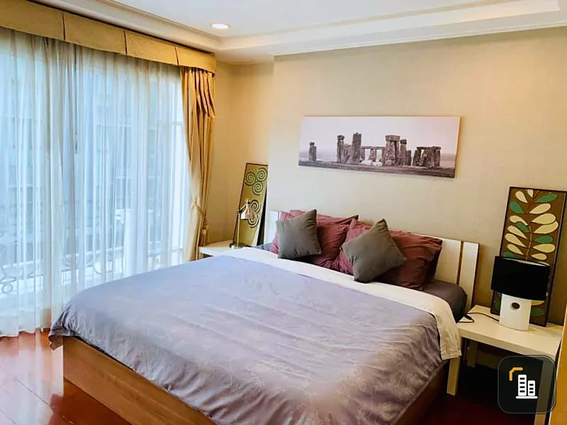Condo for rent, La Vie En Rose Place, 2 bedrooms, 3rd floor, fully furnished, good location, close to the BTS, do not miss !!