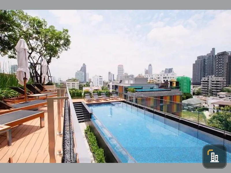 Condo for sale Liv @ 49 (Sukhumvit 49), size 49.29 sq.m., 3rd floor, near BTS Thonglor, fully furnished.