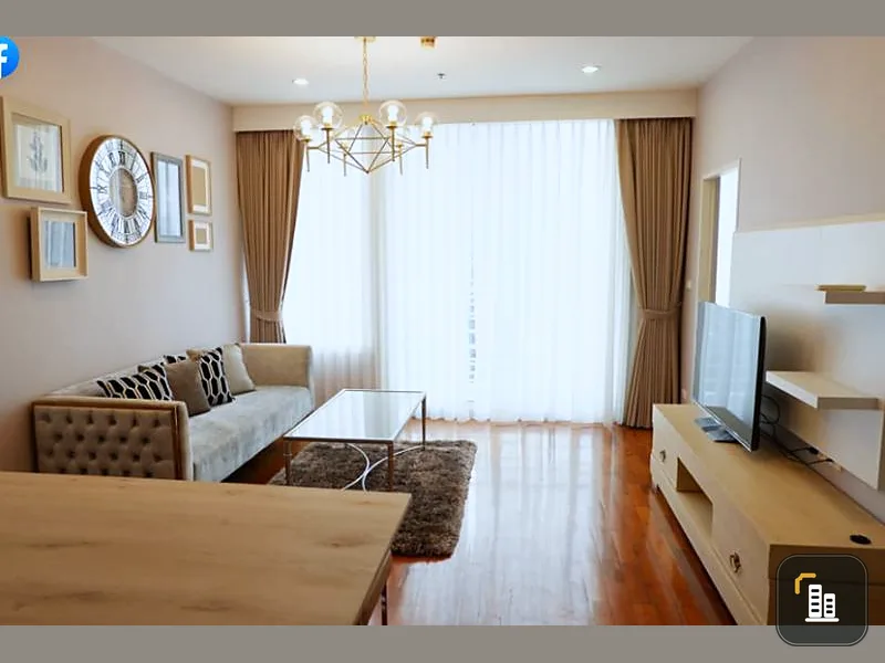 Condo for rent, Siri residence, 24th floor, wide room, beautiful view, beautiful decoration