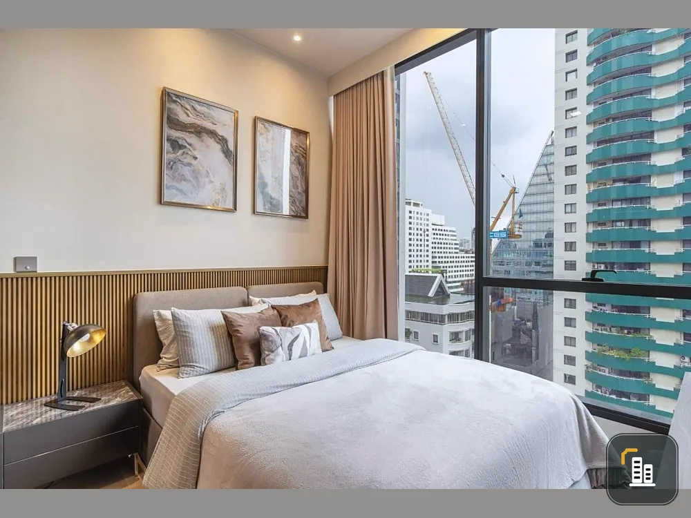Express!! Condo sales down Celes Asoke, high floor, beautiful view, in the heart of the city, near BTS, this price cannot be missed !!