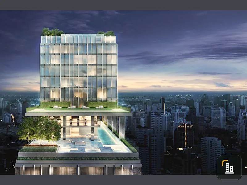 Sell at a loss !! Celes Asoke condo, luxury room in the heart of the city, near the train, very special price,