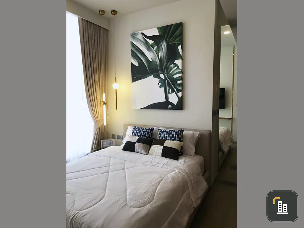 Condo for rent, Celes Asoke, beautiful room, fully furnished, very pleasant to move in, close to BTS, near MRT, book now