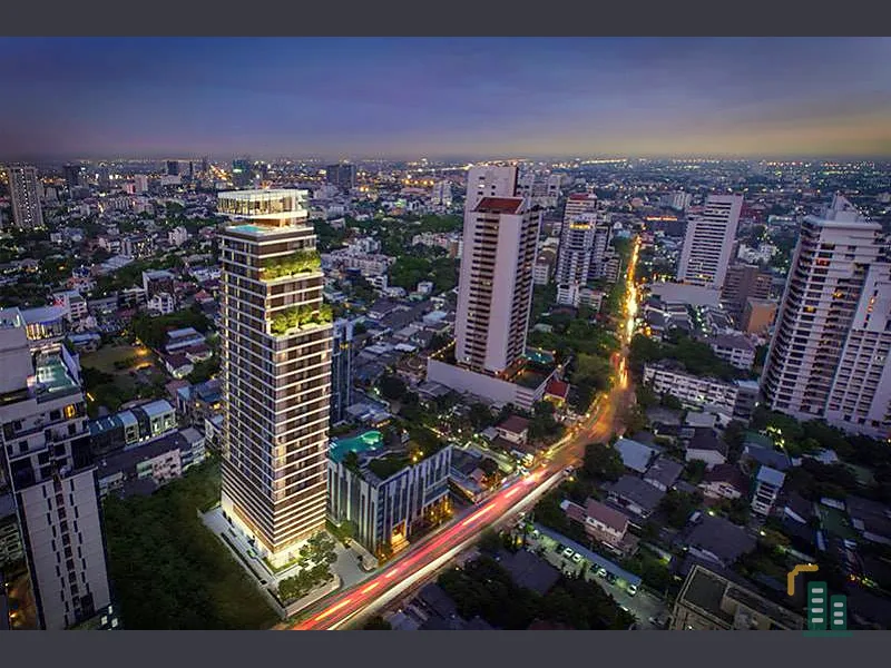 Resale down payment for The Fine Bangkok Thonglor-Ekamai, new project, near the 23rd floor BTS, good price, do not miss.