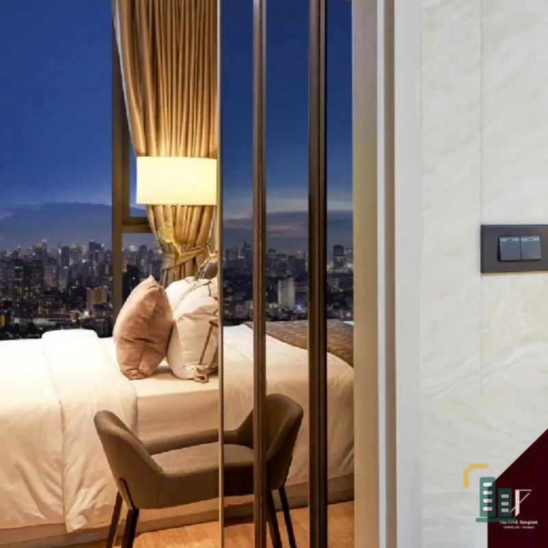 Urgent sale !! Condo The Fine Bangkok Thonglor-Ekamai, new project, close to Ekkamai BTS, good location, don't miss.