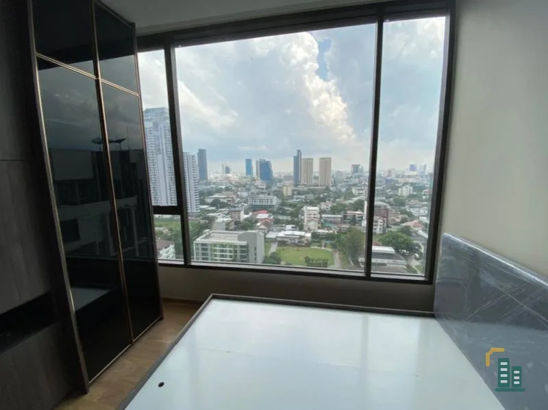 Urgent sale, The Fine Bangkok Condo, Thonglor-Ekamai, beautiful room, beautiful view, with bathtub, very attractive location, quickly book
