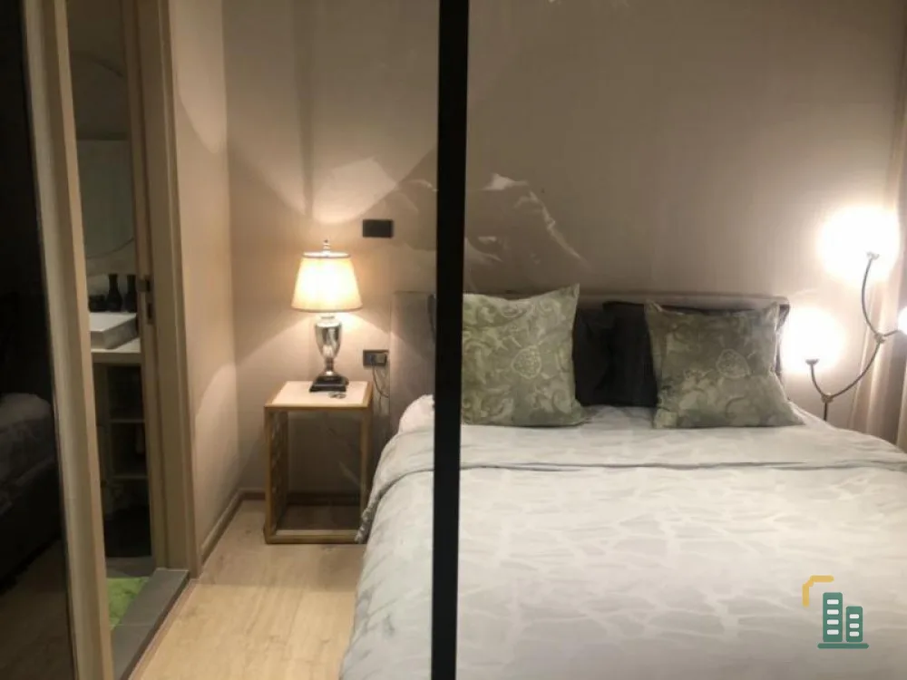 Condo for rent, The Fine Bangkok Thonglor-Ekamai, beautiful room, new, lots of furniture, nice location, do not miss it.