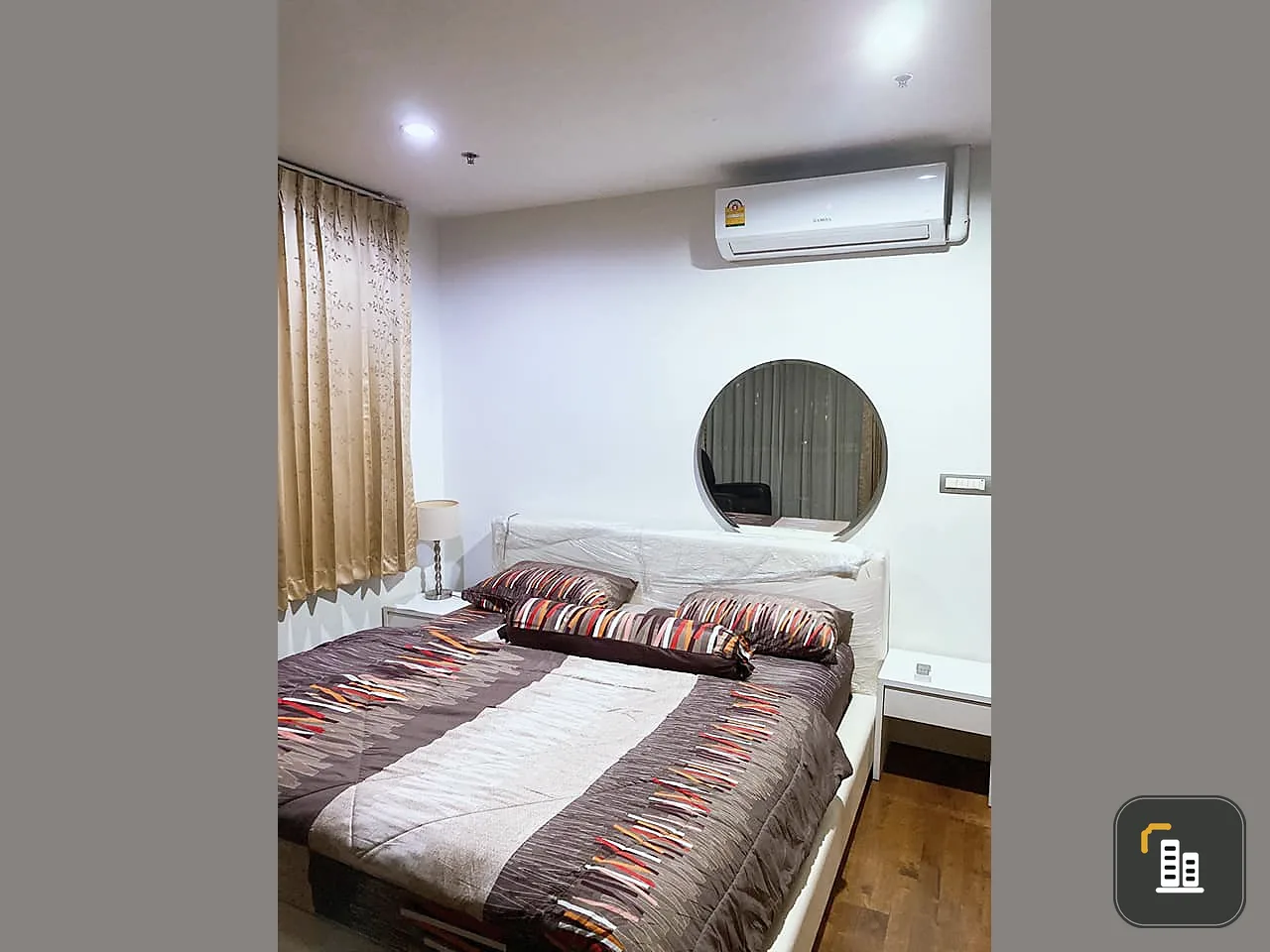 Condo for rent, The Master Centrium, 2 bedrooms, 2 bathrooms, 21st floor, near BTS, ready to move in, don't miss !!