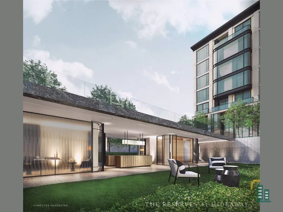 Selling a reservation, the reserve 61 hideaway, corner room, very good view, like a private garden Buy now the future, the price will definitely increase.