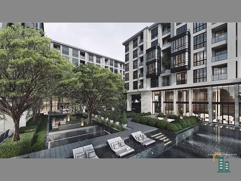 Condo sales reservation, The Reserve Sukhumvit 61, SUPER LUXURY condominium with many complete facilities.