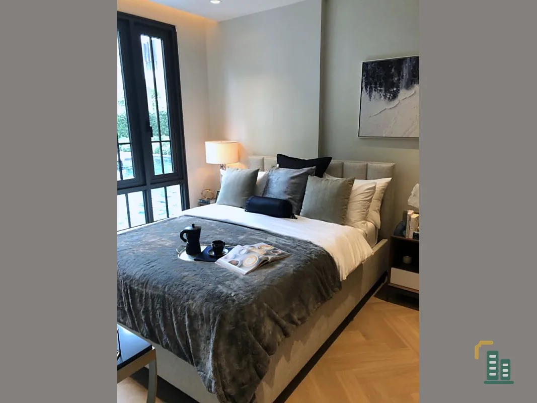 Condo sales down, The Reserve Sukhumvit 61, Building B, private, quiet, worth investing in.